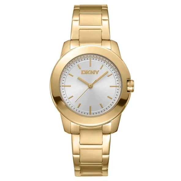 DKNY DK1L020M0045 ALTIN KAPLAMA KADIN KOL SAATİ ürün görseli 1