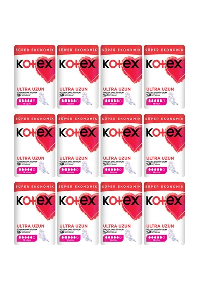 Kotex Ultra Quadro Uzun 12 x 18 ürün görseli 1