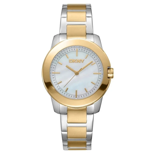 DKNY DK1L020M0065 ALTIN KAPLAMA KADIN KOL SAATİ ürün görseli 1