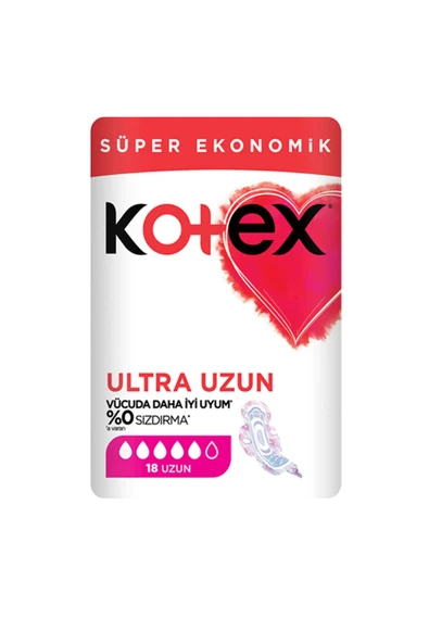 Kotex Ultra Quadro Uzun 12 x 18 - Resim 2