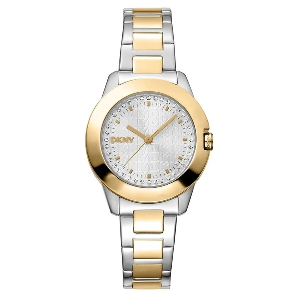 DKNY DK1L021M0075 ALTIN KAPLAMA KADIN KOL SAATİ ürün görseli 1
