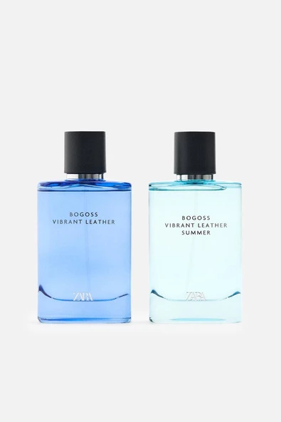 ZARA BOGOSS VIBRANT LEATHER SUMMER + BOGOSS VIBRANT LEATHER 2 X 100ML EDP ürün görseli 1