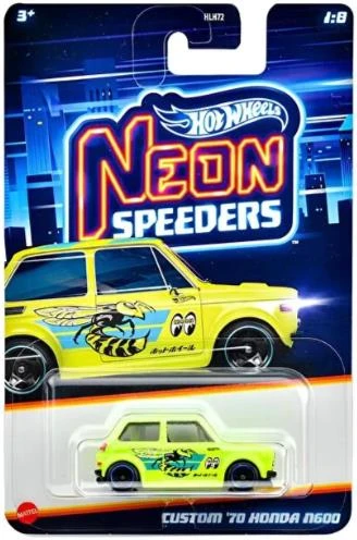Hot Wheels Neon Speeders Custom '70 Honda N600 JBY92 ürün görseli 1