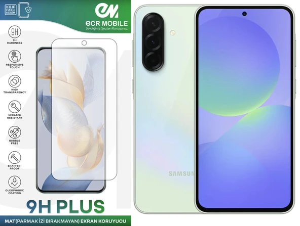 Samsung A36 Ekran Koruyucu MAT Parmak İzi Bırakmayan Uyumlu Esnek Nano Kırılmayan ürün görseli 1