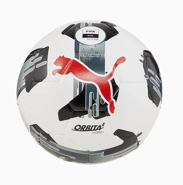 Puma Orbita 4 Hyb Unisex Beyaz Futbol Topu 084326-02 ürün görseli 1
