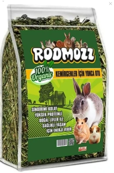 RodMozz Orijinal Gerçek Yonca Kemirgen Otu 2 Kg ürün görseli 1
