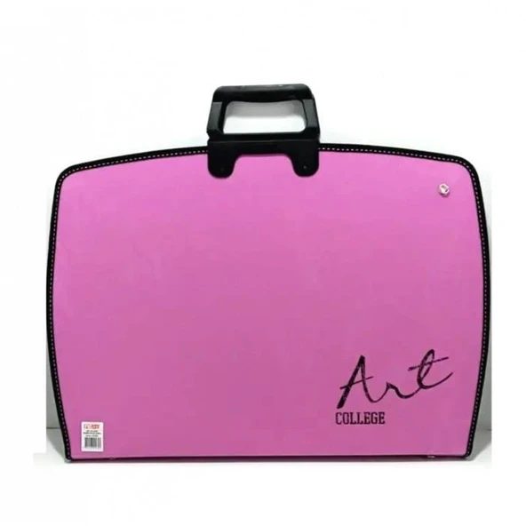 ABKA PROJE CANTASI 38x55 ACIK PEMBE ürün görseli 1