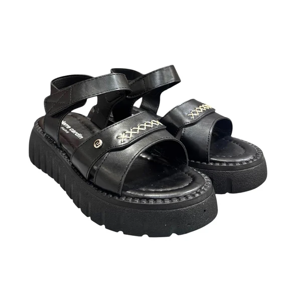 Pierre Cardin Dolgu Topuk Anatomik Taban Bayan Sandalet ürün görseli 1