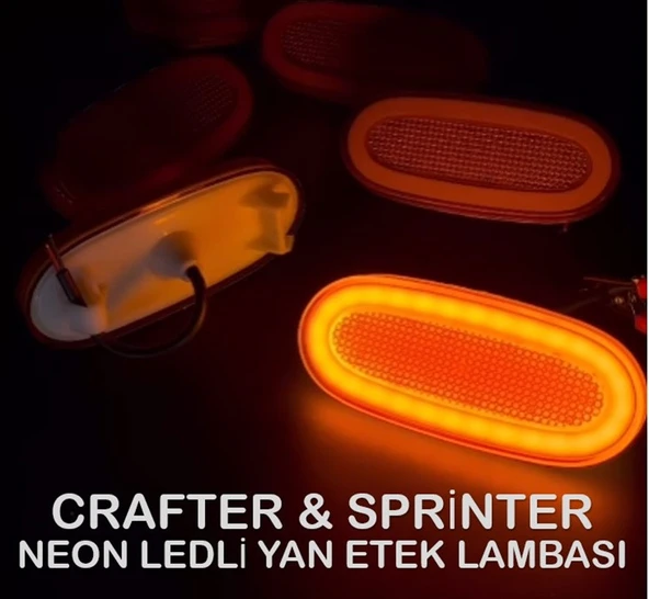 Sprinter Crafter Uyumlu Neon Ledli Yan Etek Lambası ürün görseli 1