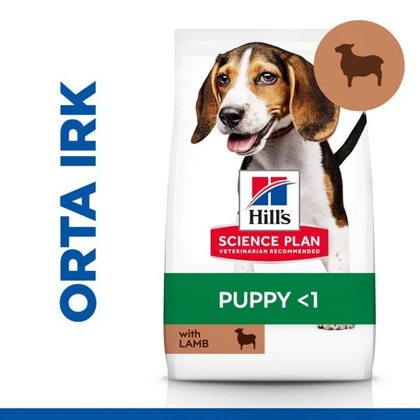 Hills Puppy Lamb Kuzu Etli Yavru Köpek Maması 2,5 Kg ürün görseli 1