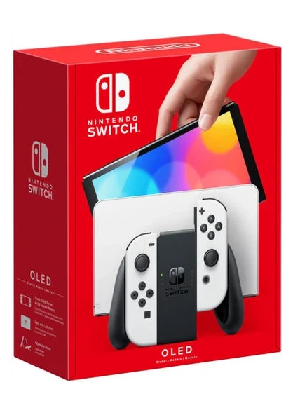 PTTAVM: Nintendo Switch OLED Yeni Nesil Konsol 64GB Beyaz