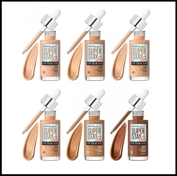 Maybelline Super Stay 24H Skin Tint Serum Fondöten RENK SEÇİNİZ: ürün görseli 1