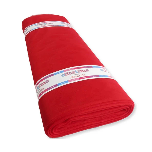Kristal Tül 3 Metre X 50 Metre  Kırmızı ürün görseli 1