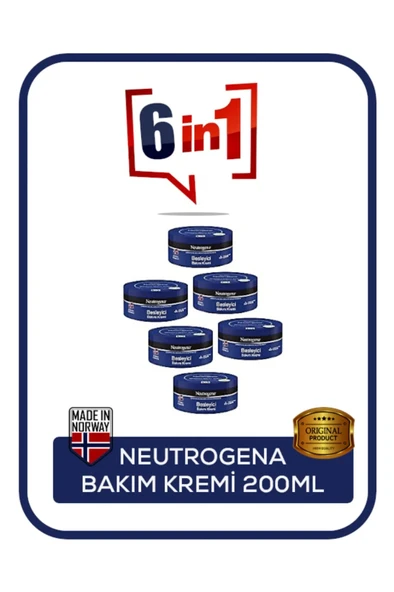 Neutrogena Besleyici Bakım Kremi (6 x 200 ml) ürün görseli 1