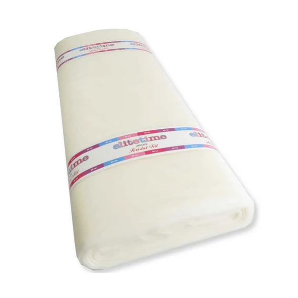 Kristal Tül 3 Metre X 50 Metre  Krem ürün görseli 1