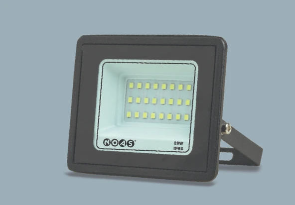 NOAS YL70 1020 Ultra Slim 20W Led Projektör 6500K Beyaz Işık ürün görseli 1