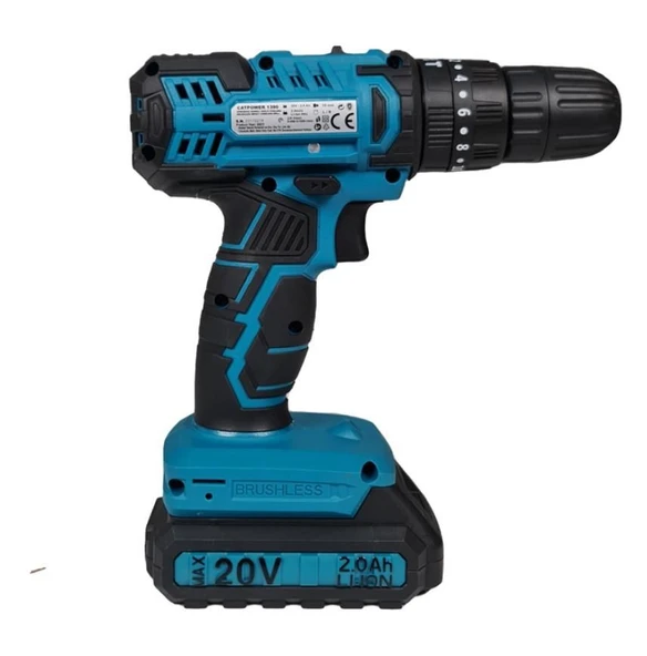 Cat Power 1390 Akülü Darbeli Matkap 20 Volt Kömürsüz ürün görseli 1