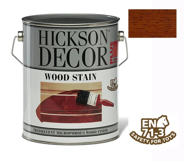Hickson Decor Wood Stain 2,5 LT Teak - Resim 2