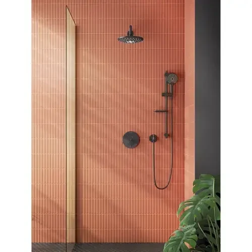 Artema Bliss A4574236 2F Duş Başlığı, Mat Siyah - Resim 2