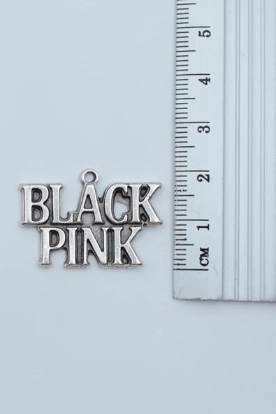 Black Pink Gümüş Kaplama Deri İp Kolye - Resim 3