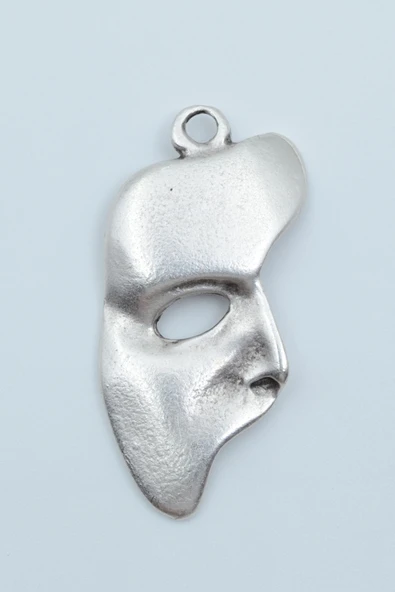 The Phantom Of The Opera - Maske Gümüş Kaplama Kolye Ucu ürün görseli 1