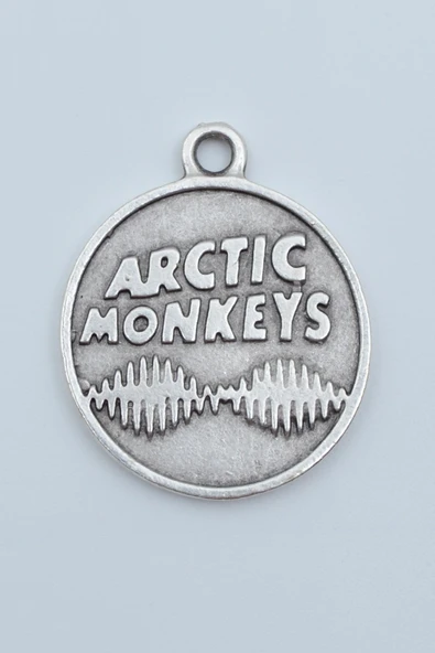 Arctic Monkeys Gümüş Kaplama Kolye Ucu ürün görseli 1