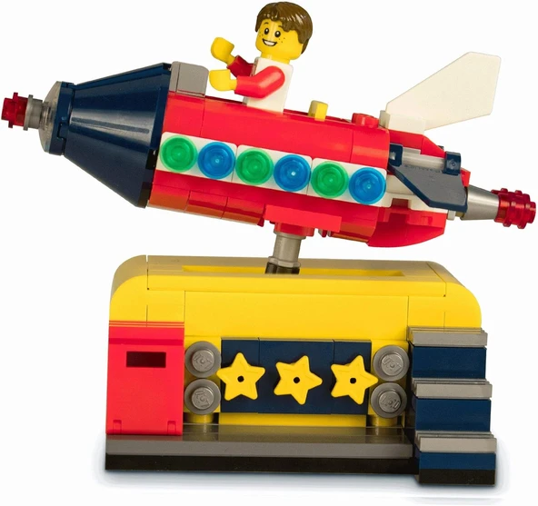 LEGO 40335 Space Rocket Ride - Resim 2