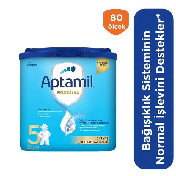 Nessiworld Aptamil Çocuk Devam Sütü Maması No5 2 Yaş+ 350 Gr ürün görseli 1