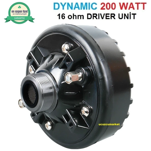 200 Watt 16 Ohm DYNAMIC  DRIVER UNİT ürün görseli 1