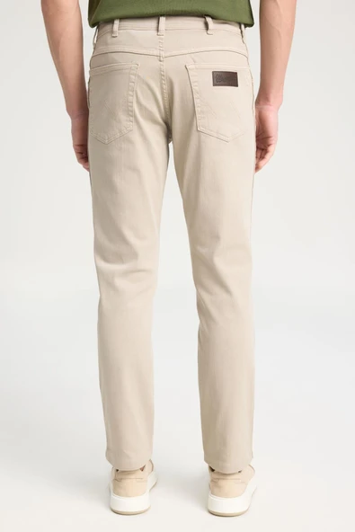 Texas Slim Pantolon Beige Beige 36 30 - Resim 4