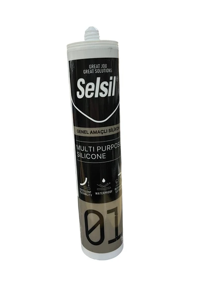 SELSİL ŞEFFAF SİLİKON 280 GR ürün görseli 1