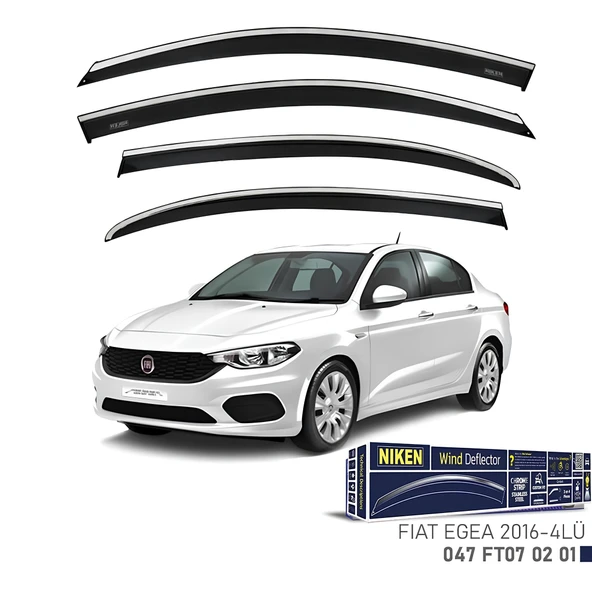 Fiat Egea Kromlu Cam Rüzgarlığı 2015 Model ve Sonrası ürün görseli 1