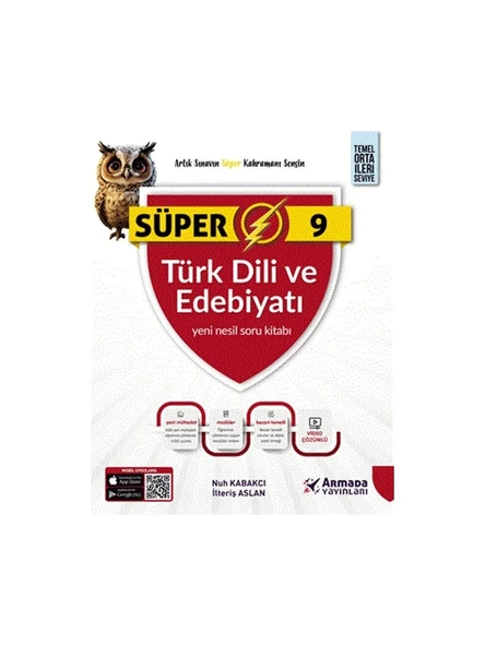 Armada 9.sınıf Süper Türk Dili ve Edebiyatı Soru Kitabı Yeni Nesil ürün görseli 1