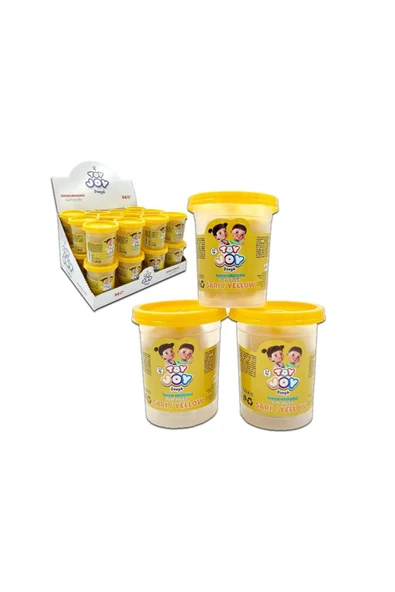 Toy Joy Oyun Hamuru 120 Gr Sarı – 1 Adet ürün görseli 1
