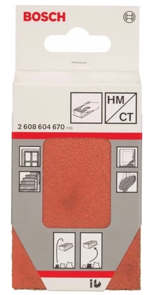 Bosch Tungsten karbür Zımparalama Takozu 60x100 ürün görseli 1