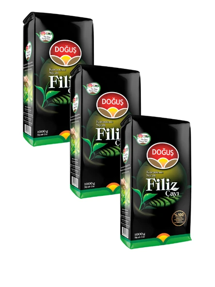 DOĞUŞ FİLİZ ÇAY 1000 GR - 3 ADET ürün görseli 1