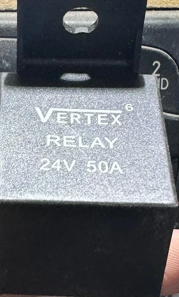 Titreyen Korna Rölesi Vertex 24V 50A - Resim 2