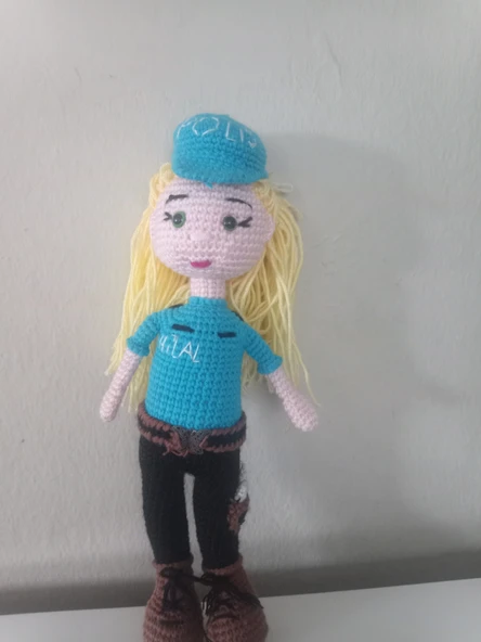 POLİS BEBEK amigurumi ürün görseli 1