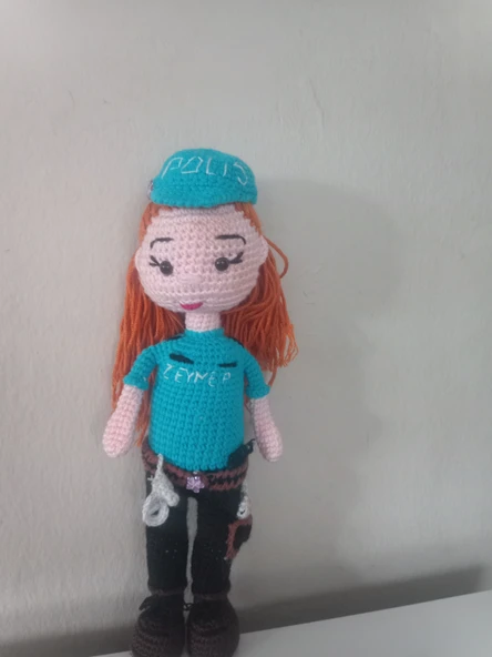 POLİS BEBEK amigurumi - Resim 2