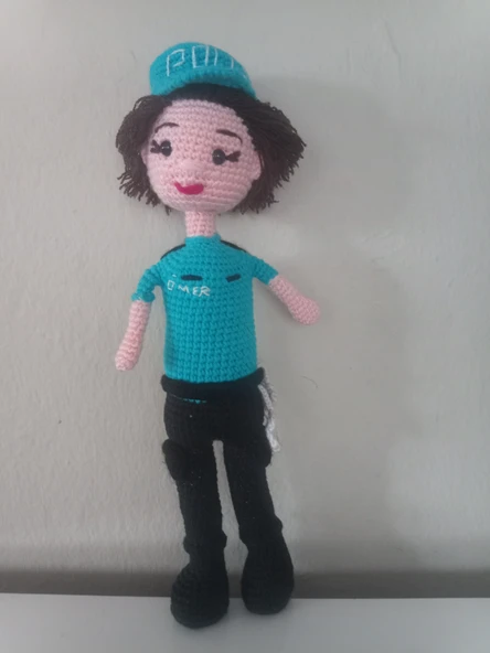 POLİS BEBEK amigurumi ürün görseli 1