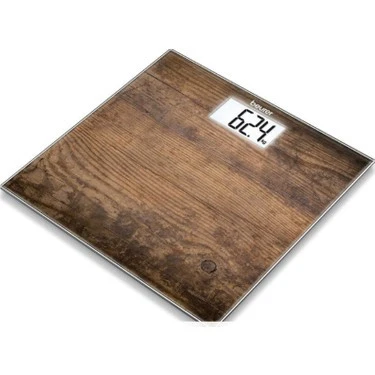 Beurer Gs 203 Wood Ahşap Desenli Kaliteli Baskül Tartı ürün görseli 1