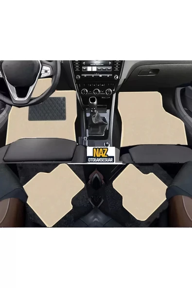 FORD ECOSPORT 2016 +  Bej Halı Bej Kenar Petek Topuk ürün görseli 1