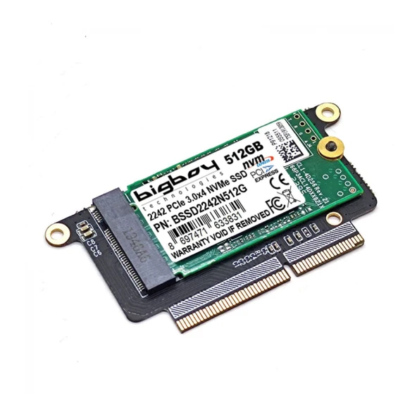 BIGBOY A170 512GB PCIe 3.0 x4 2016-17 MacBook Pro SSD ürün görseli 1