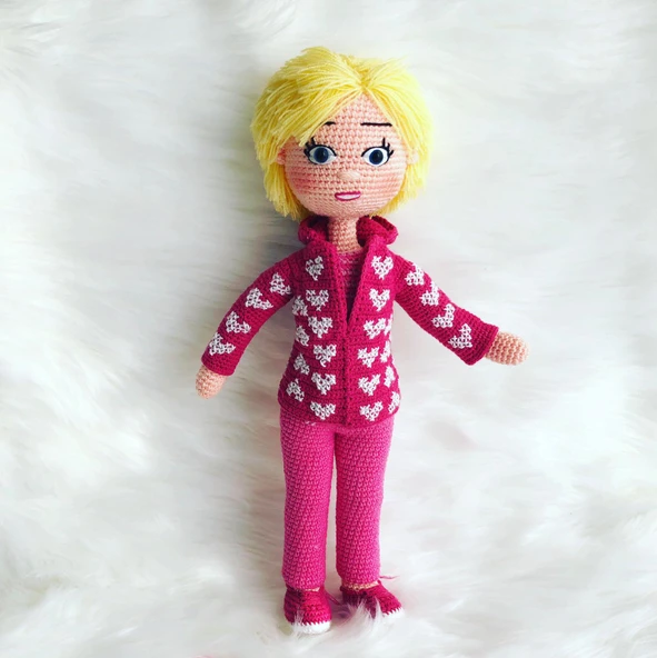 Ceren Bebek Amigurumi Organik Oyuncak ürün görseli 1
