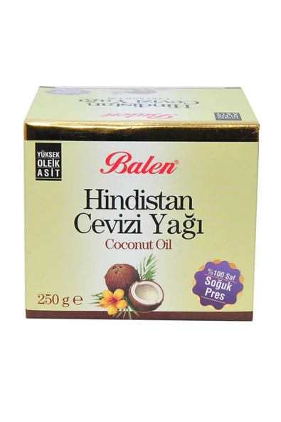 Balen Katı Hindistan Cevizi Yağı Soğuk Pres 250 gr ürün görseli 1