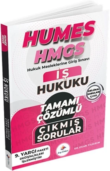 2025 Humes HMGS Hukuk Mesleklerine Giriş Sınavı İş Hukuku Çözümlü Orijinal Çıkmış Sorular Dizgi ürün görseli 1