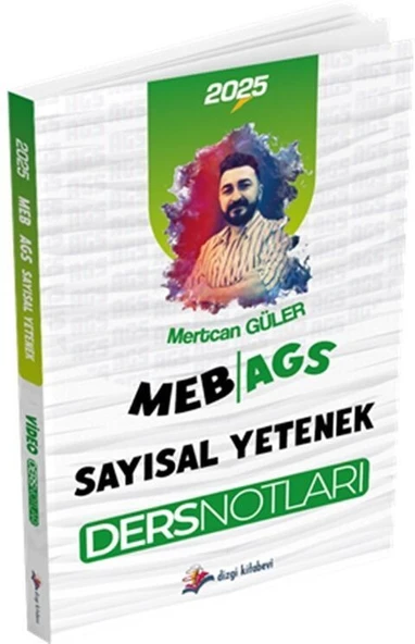 2025 MEB AGS Sayısal Yetenek Ders Notları Dizgi Kitap ürün görseli 1