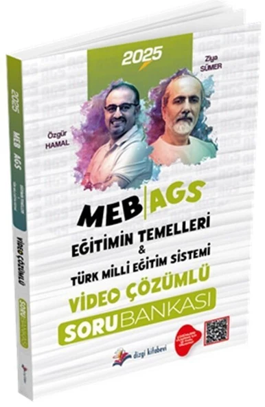 2025 MEB AGS Eğitimin Temelleri ve Türk Milli Eğitim Sistemi Soru Bankası Dizgi Kitap ürün görseli 1