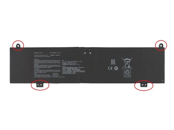 Asus Rog Strix G17 G713QR-HG021 Notebook Bataryası, Laptop Pili / Ver.1 ürün görseli 1
