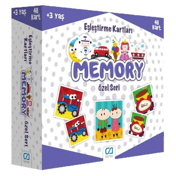 Games Memory Eşleştirme Kartları Özel Seri 48 Kart 5039 ürün görseli 1